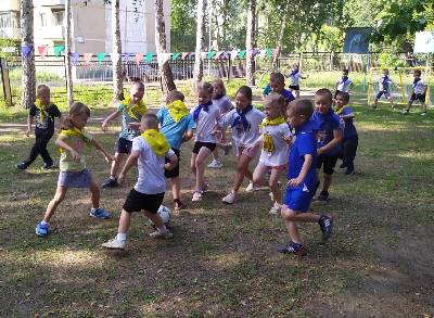 В озёрском детском саду №50 прошло первенство по футболу